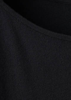 Short knitted dress — Black 7
