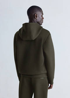 Thermolite® neoprene-effect sweatshirt — Khaki 3