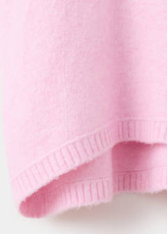 Straight round-neck sweater — Pink 7