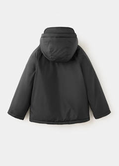 Padded jacket with hood — Black 5
