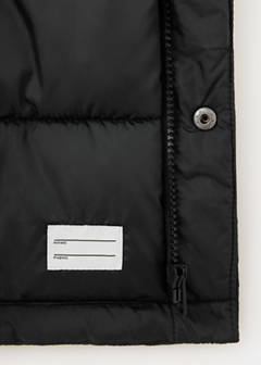 Padded jacket with hood — Black 6