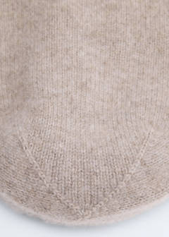 100% cashmere beanie — Beige 4