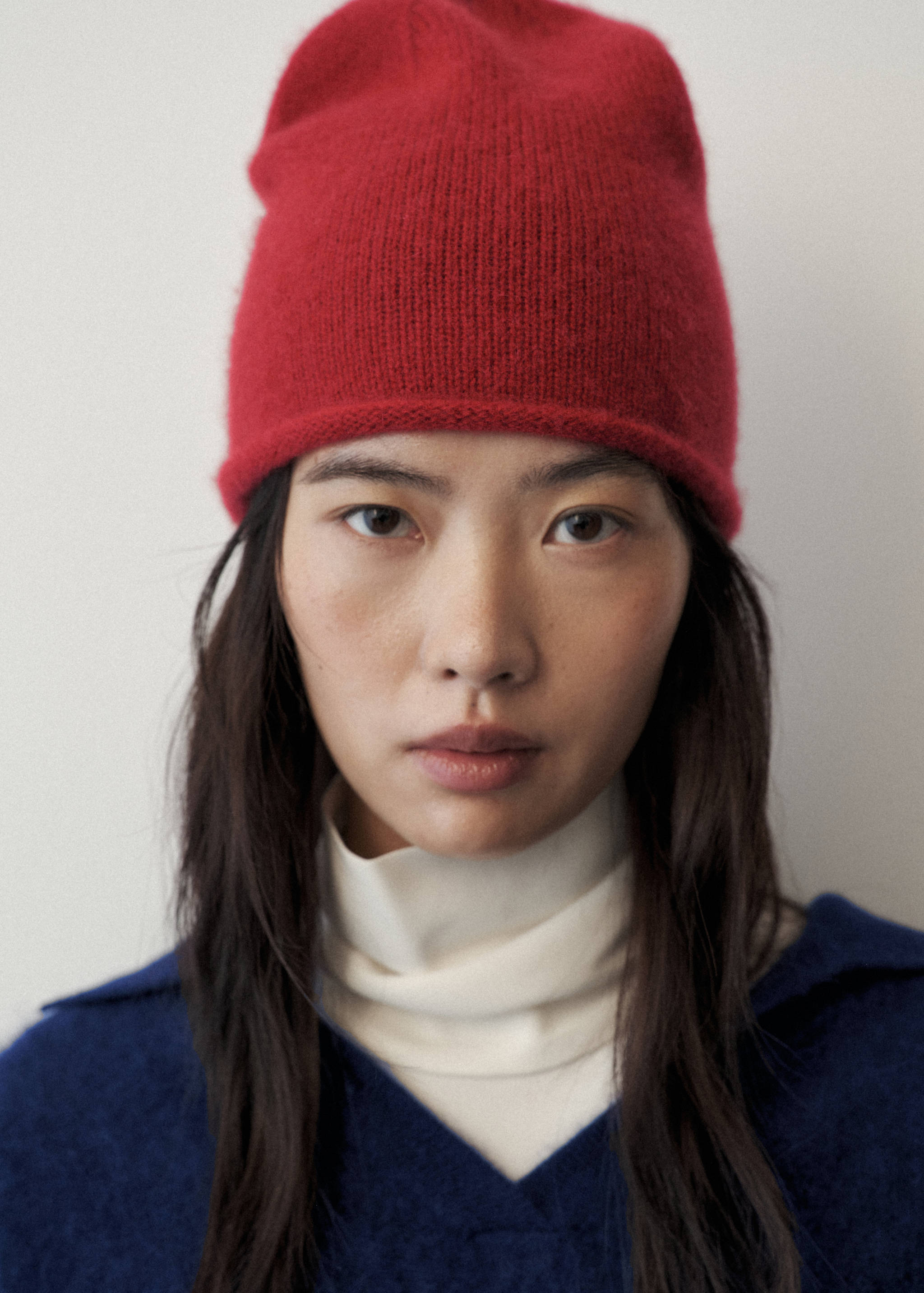 100% cashmere beanie - General plane