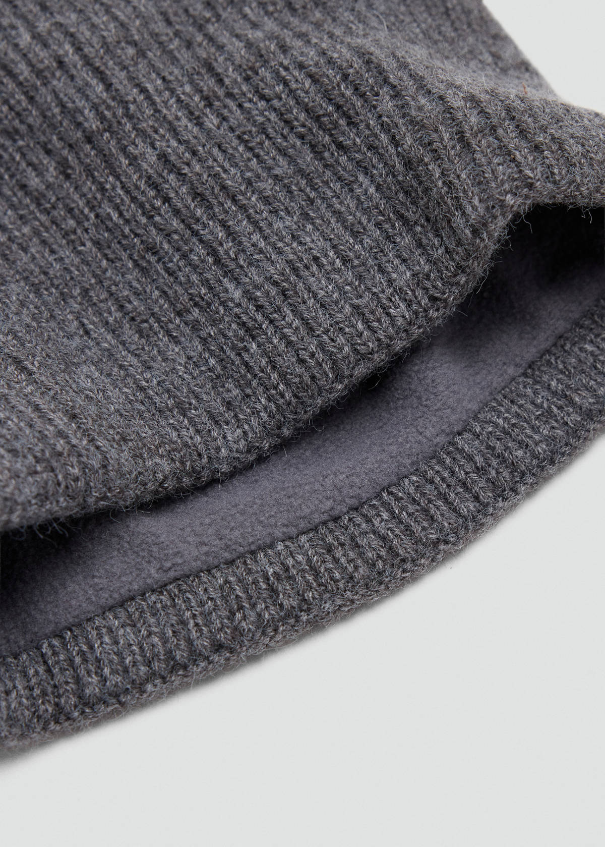 Knit scarf — Grey