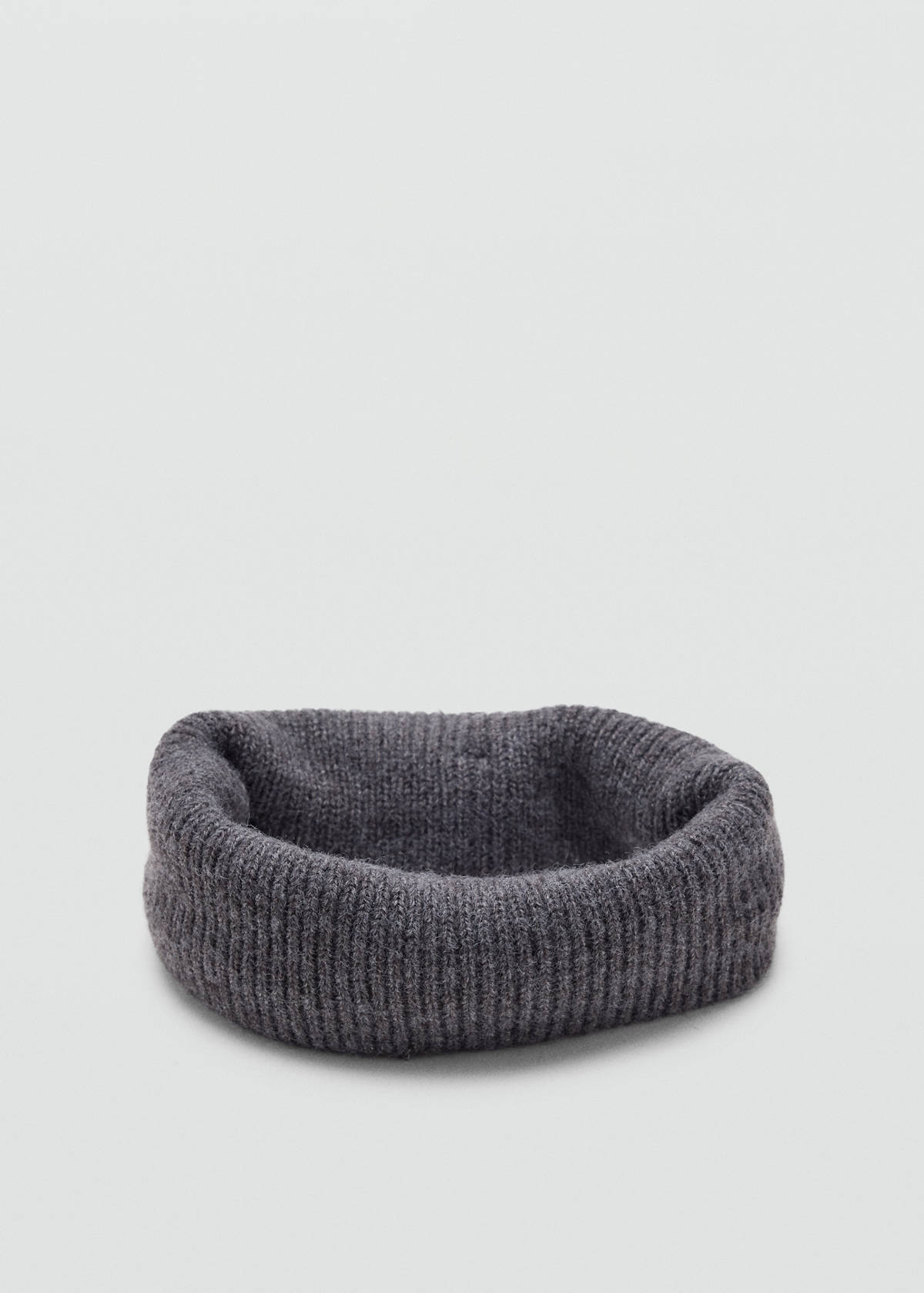 Knit scarf — Grey