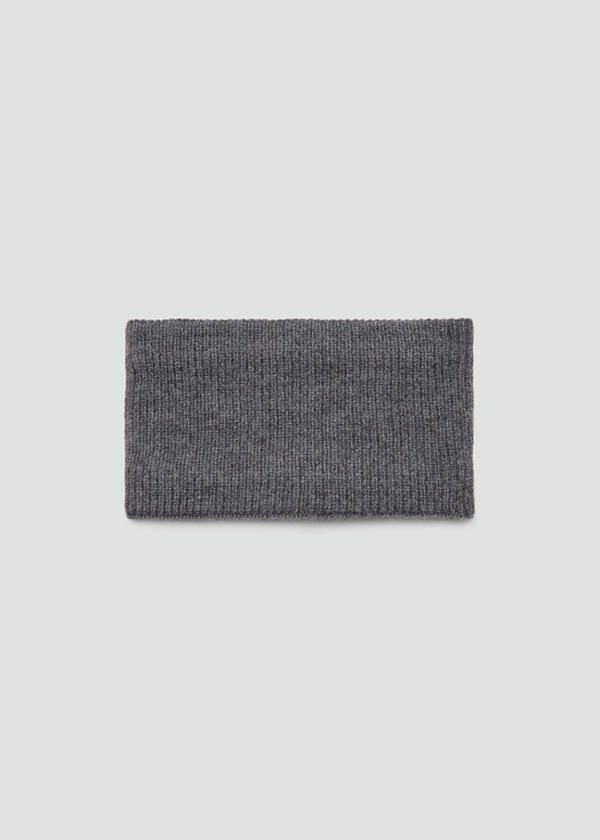 Knit scarf — Grey