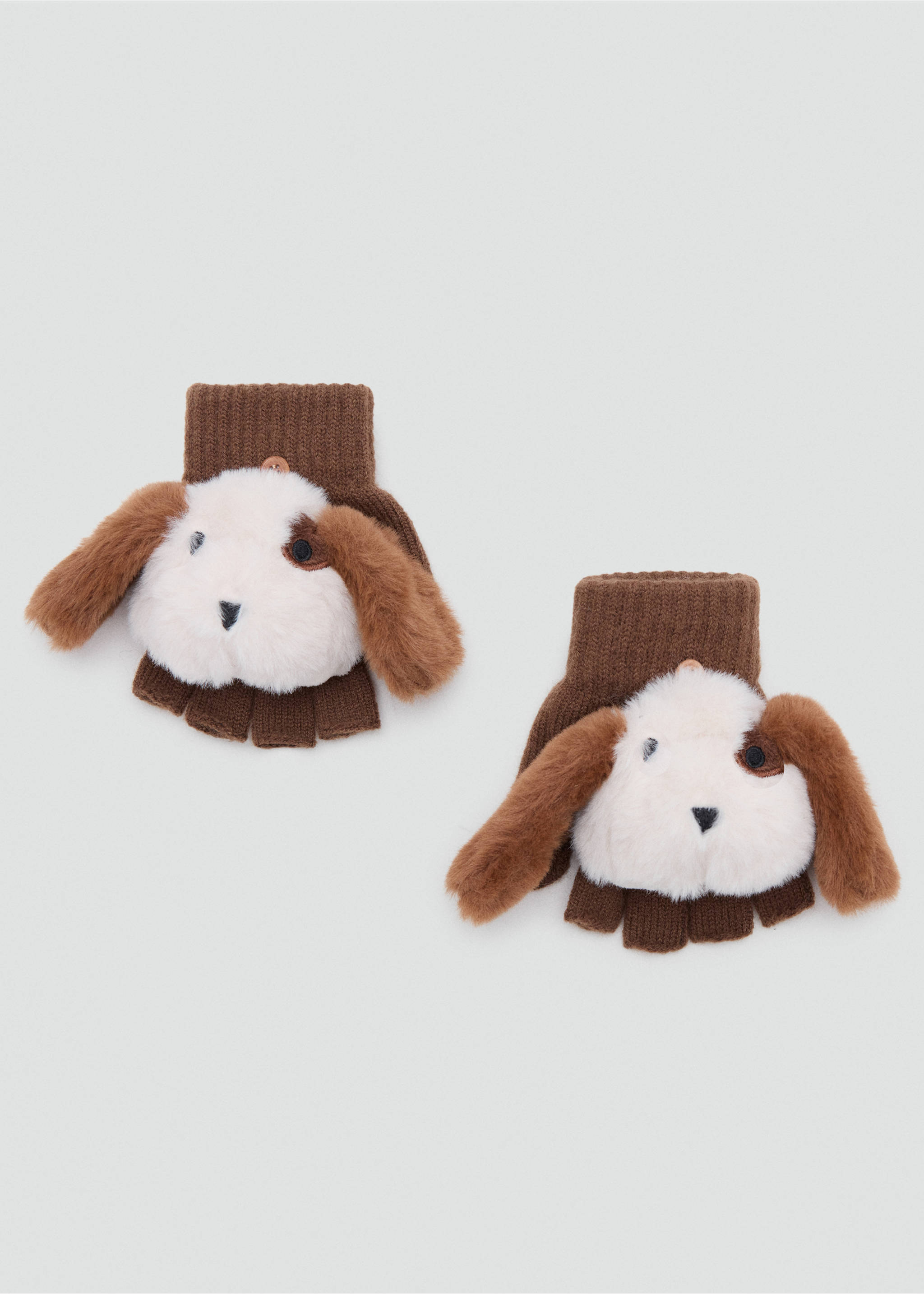 Puppy mittens - Article without model, Sand. Ref: 37097116-00.