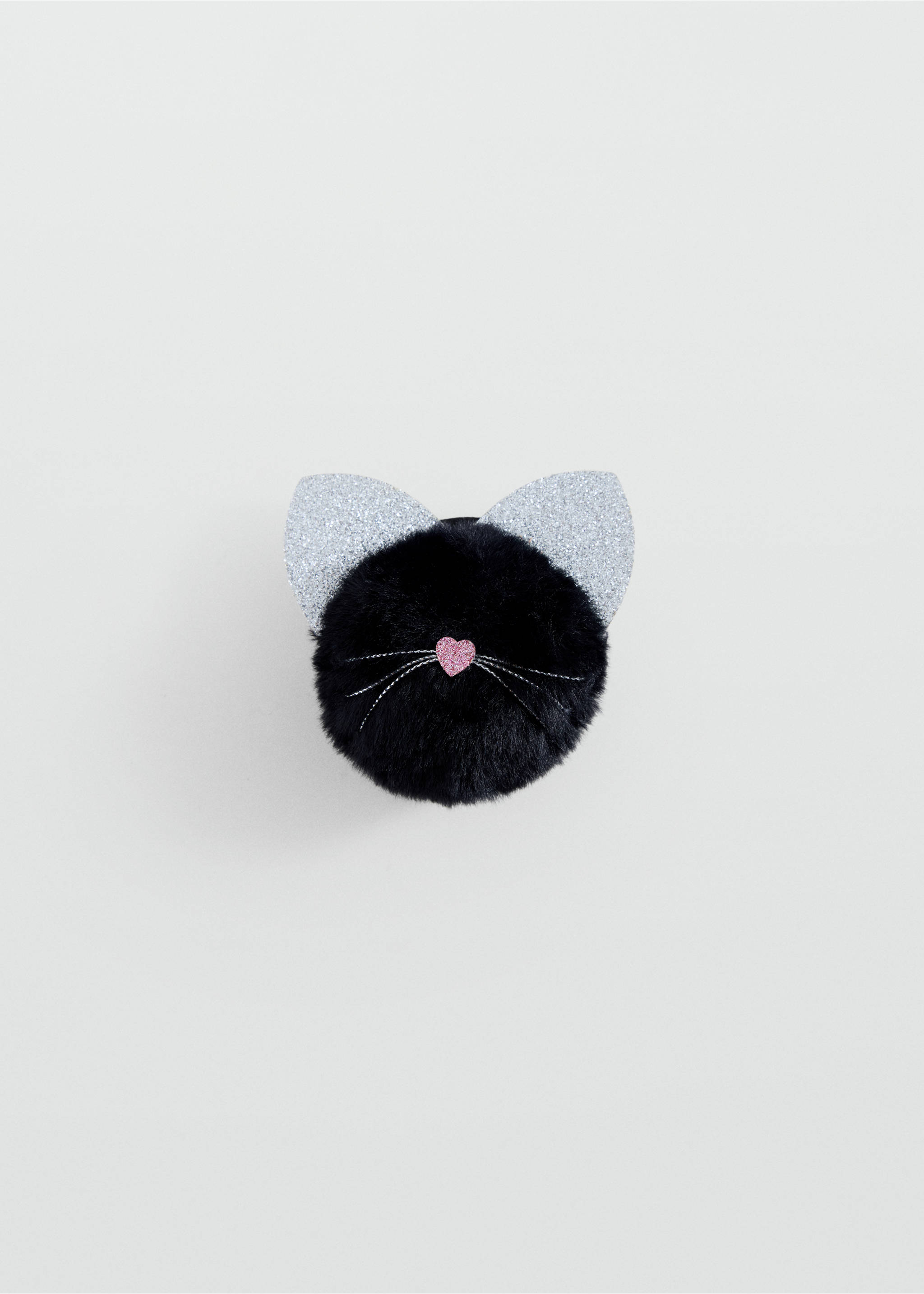 Kitten hair tie - Article without model, Black. Ref: 37097120-00.