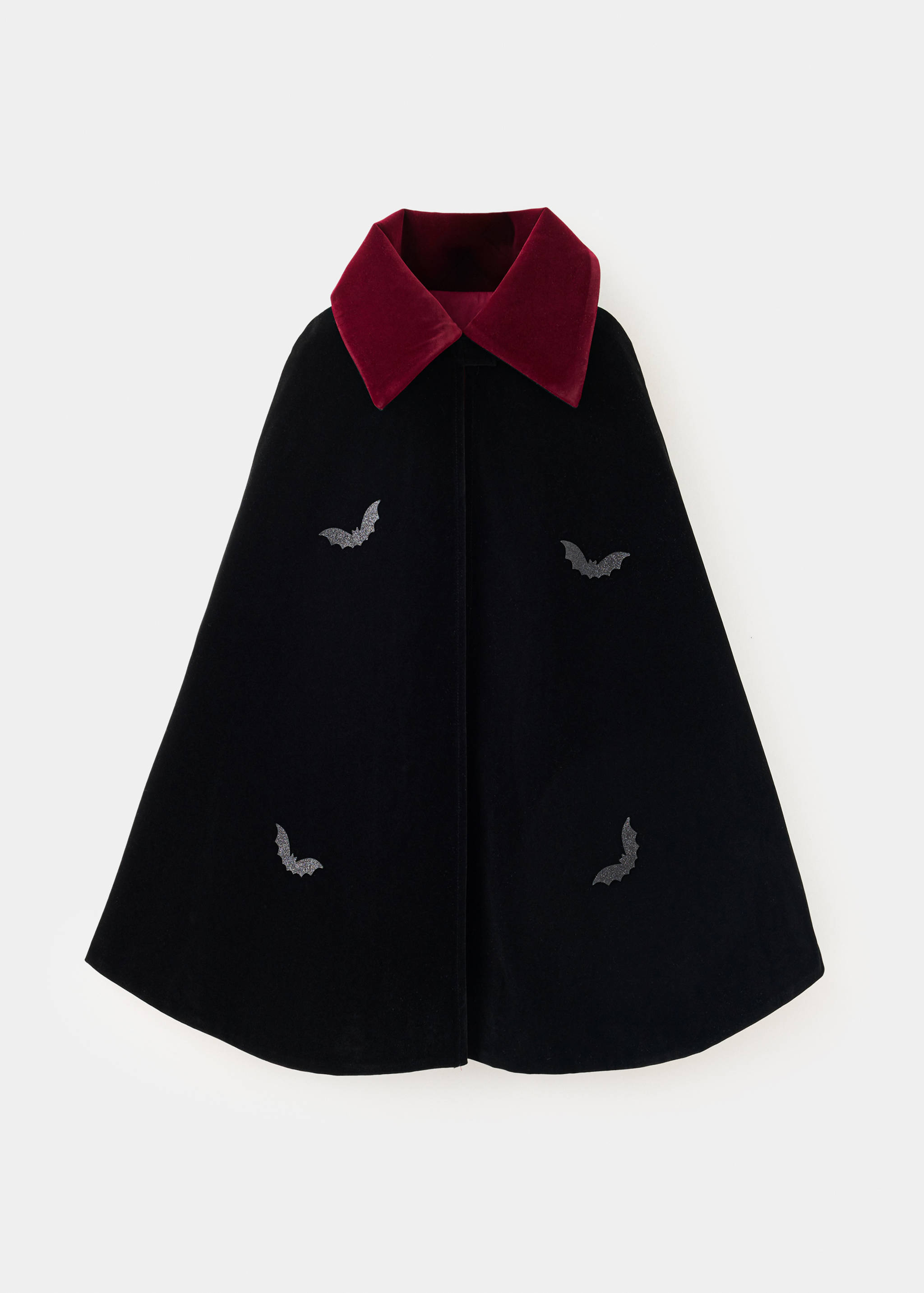 Velvet batwing cape - Article without model