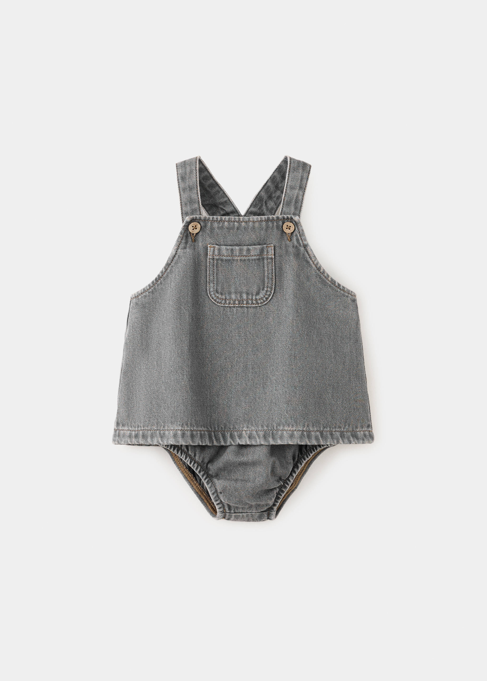 Denim dress and romper - Article without model