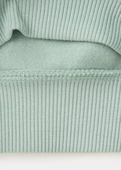 Boxy-fit hoodie sweatshirt — Pastel Green 7