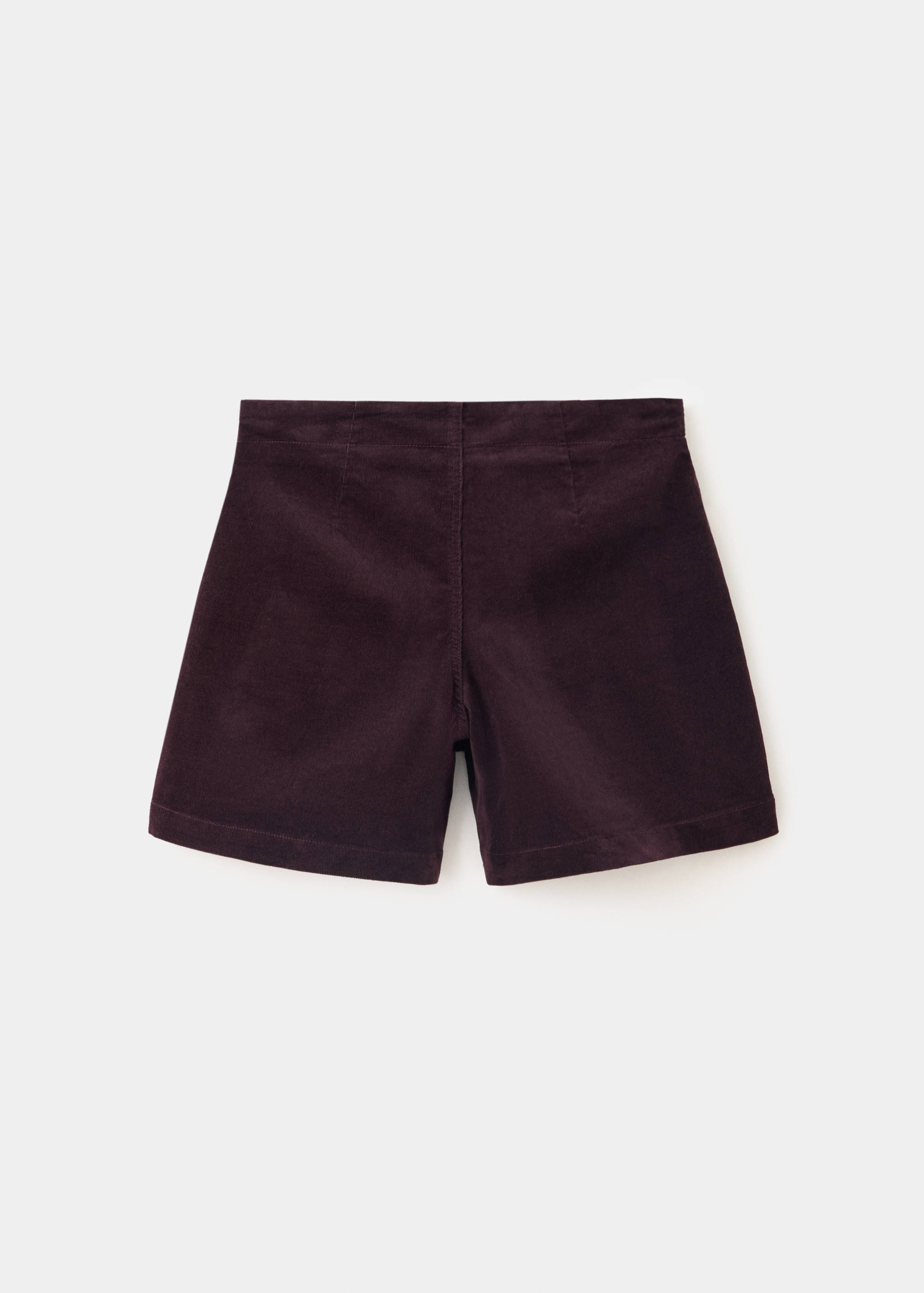 Short en coton détails boutons - Verso de l’article
