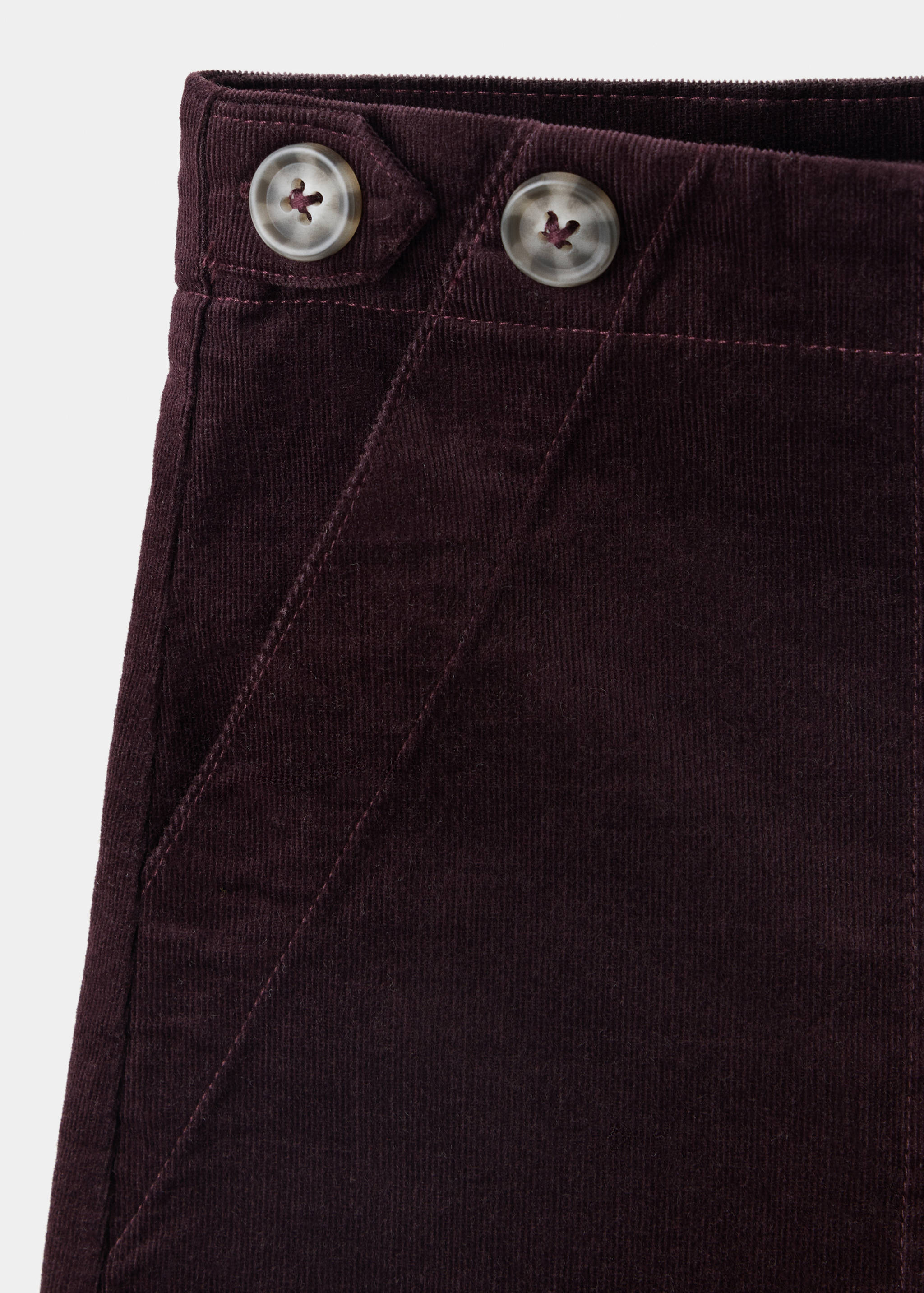 Short en coton détails boutons - Détail de l'article 0