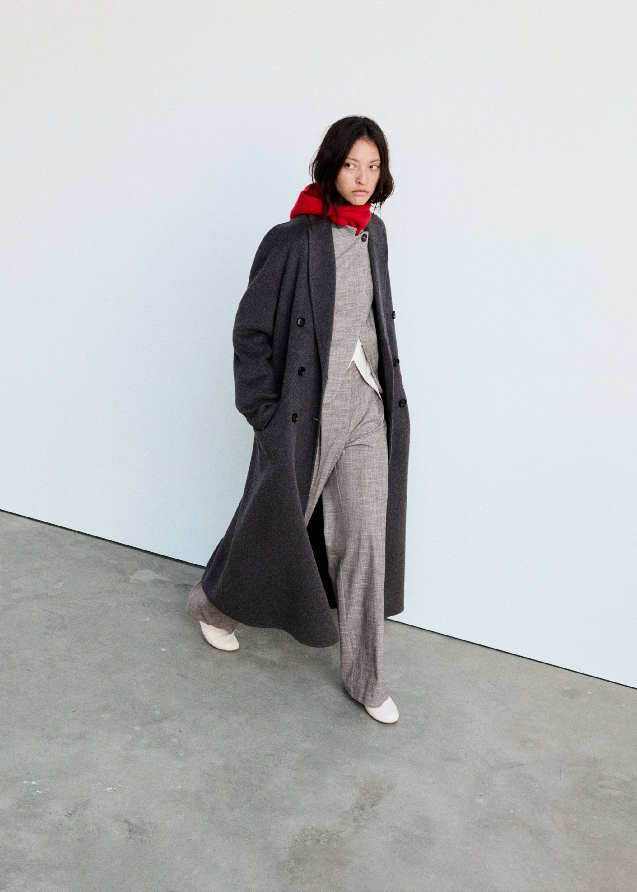 High-neck blazer - Details of the article 3