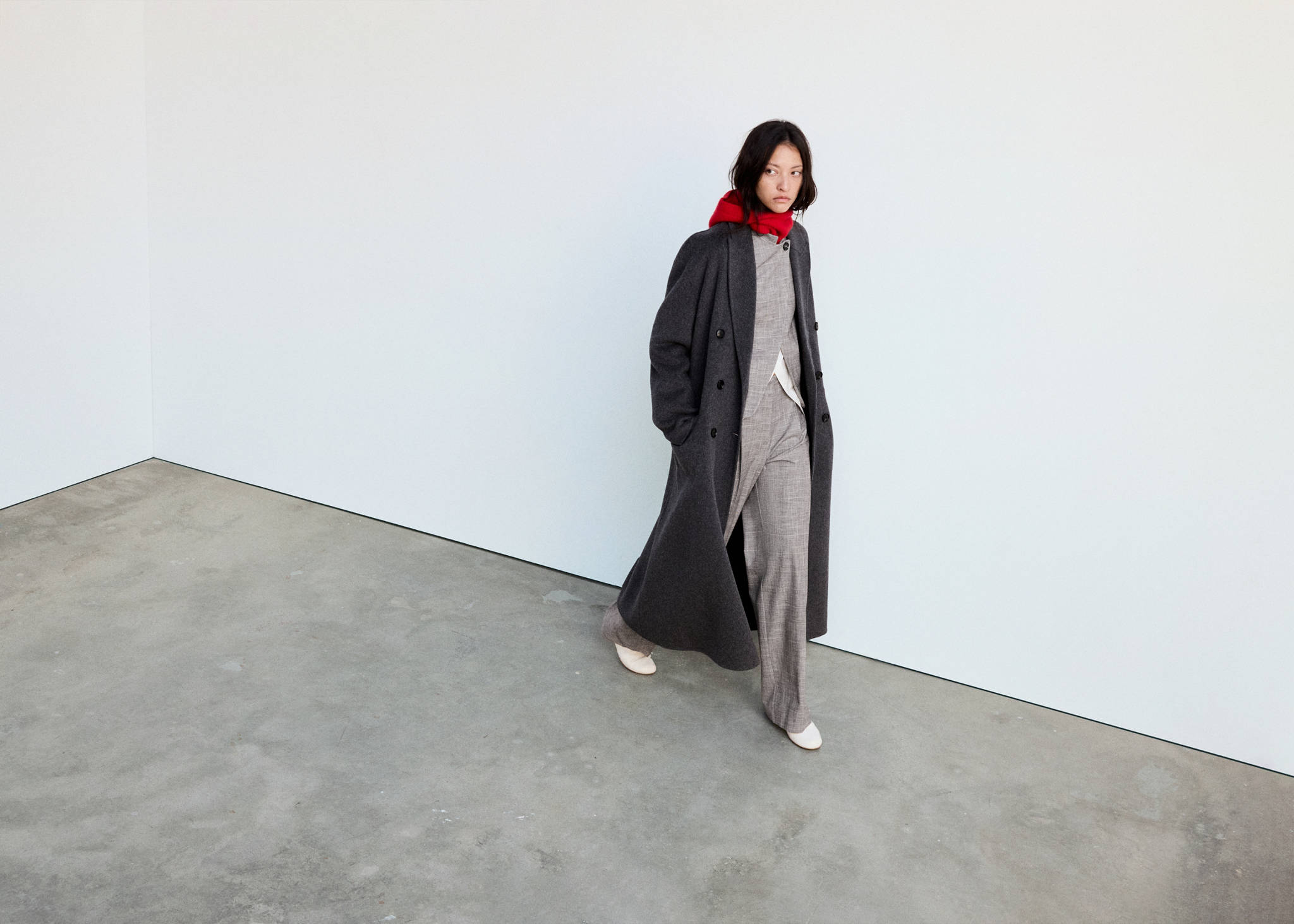 High-neck blazer - Panoramic plane