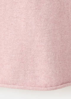 Turtleneck knit sweater — Light Pink 7