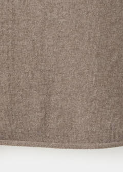 Turtleneck knit sweater — Light/Pastel Brown 4