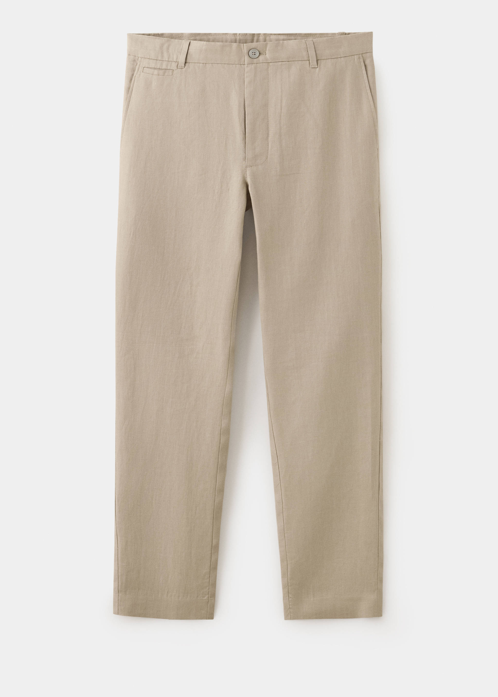 Pantalón 100% lino slim fit - Artículo sin modelo