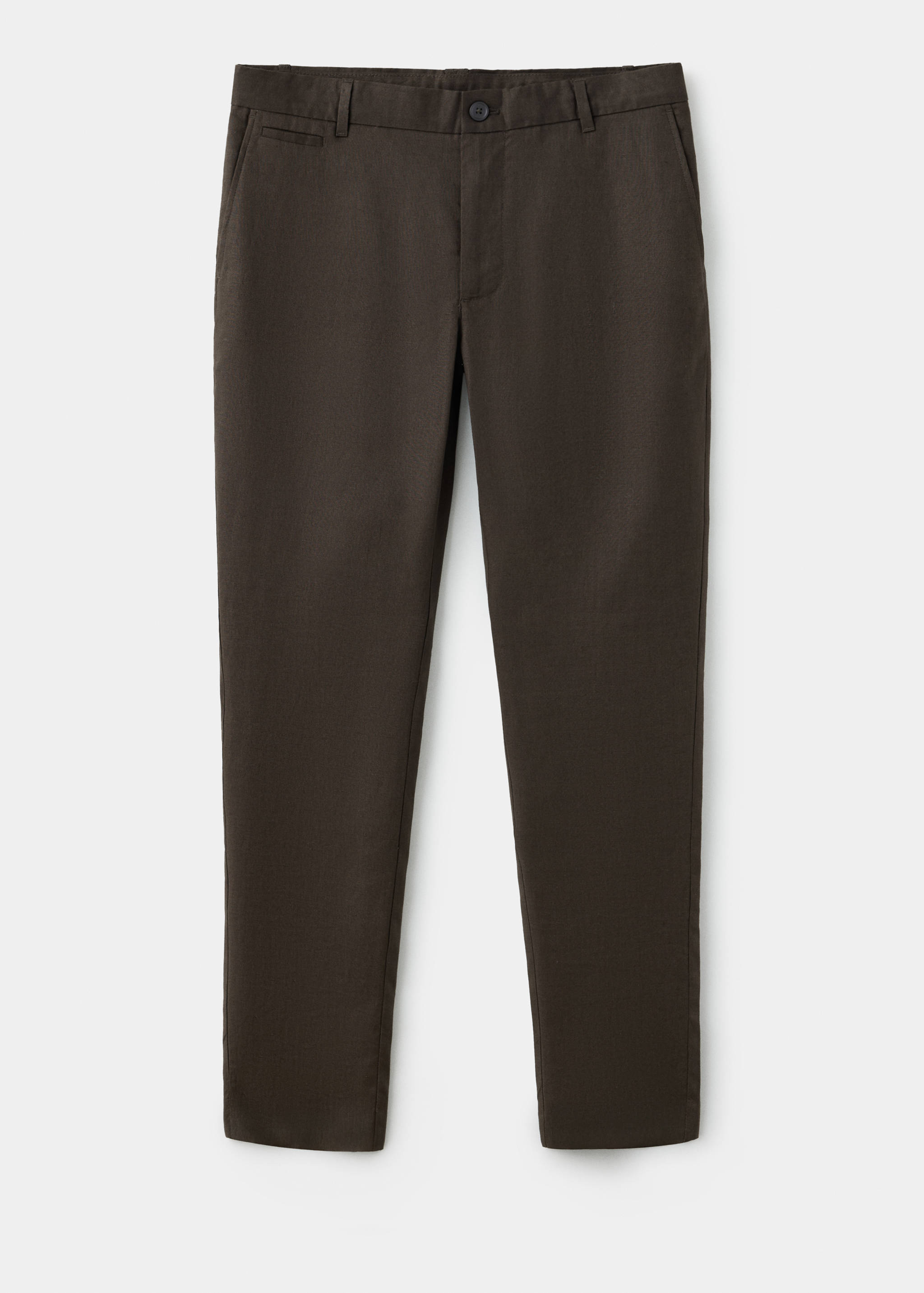 Pantalón 100% lino slim fit - Artículo sin modelo