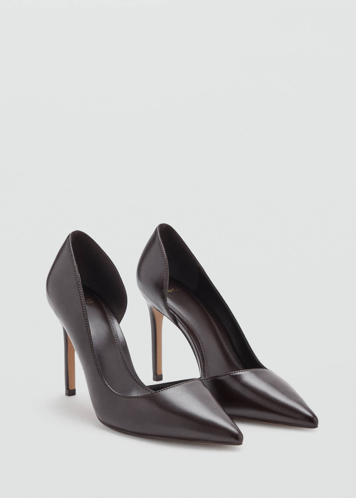 Stiletto heel shoe — Brown