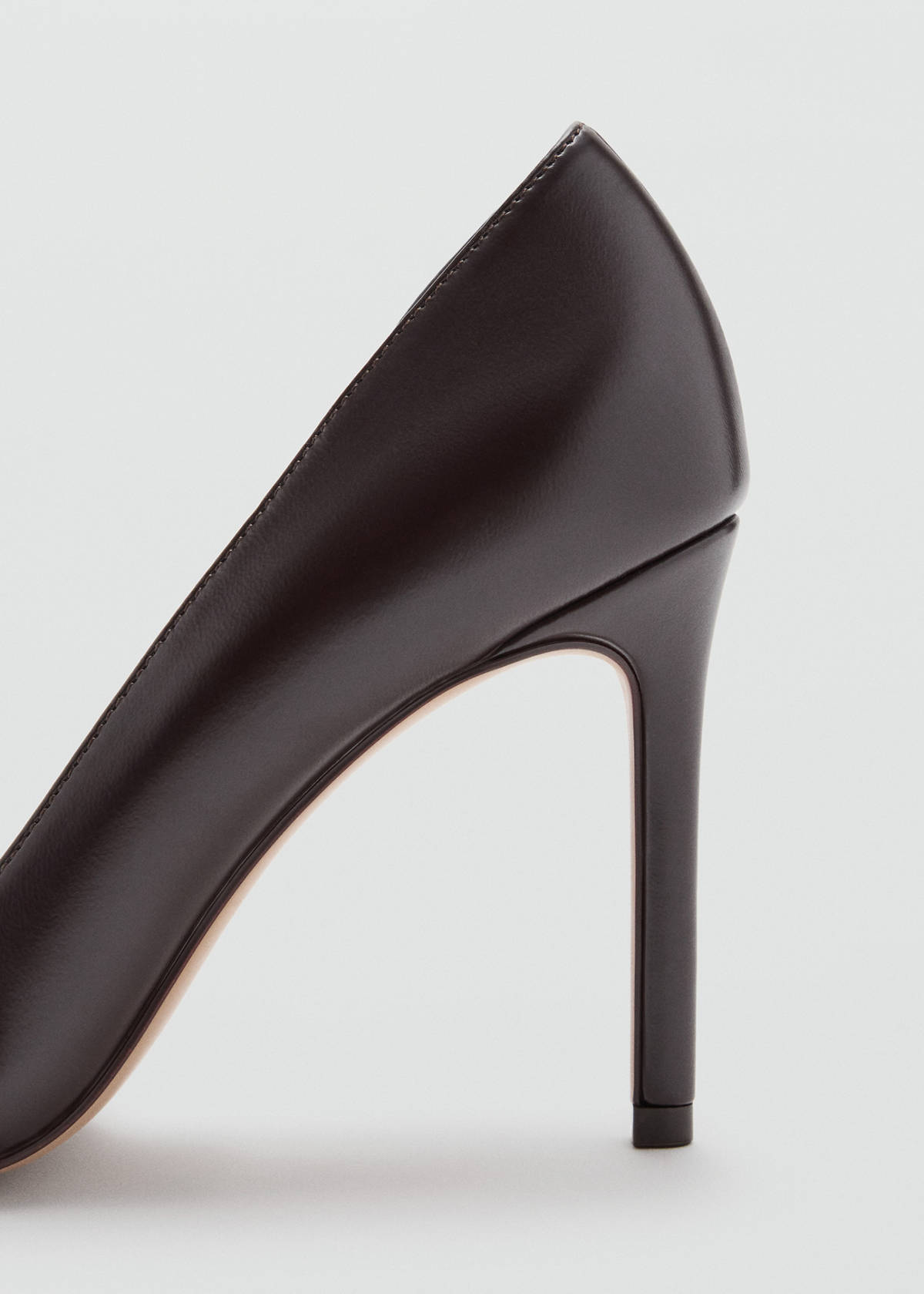 Stiletto heel shoe — Brown