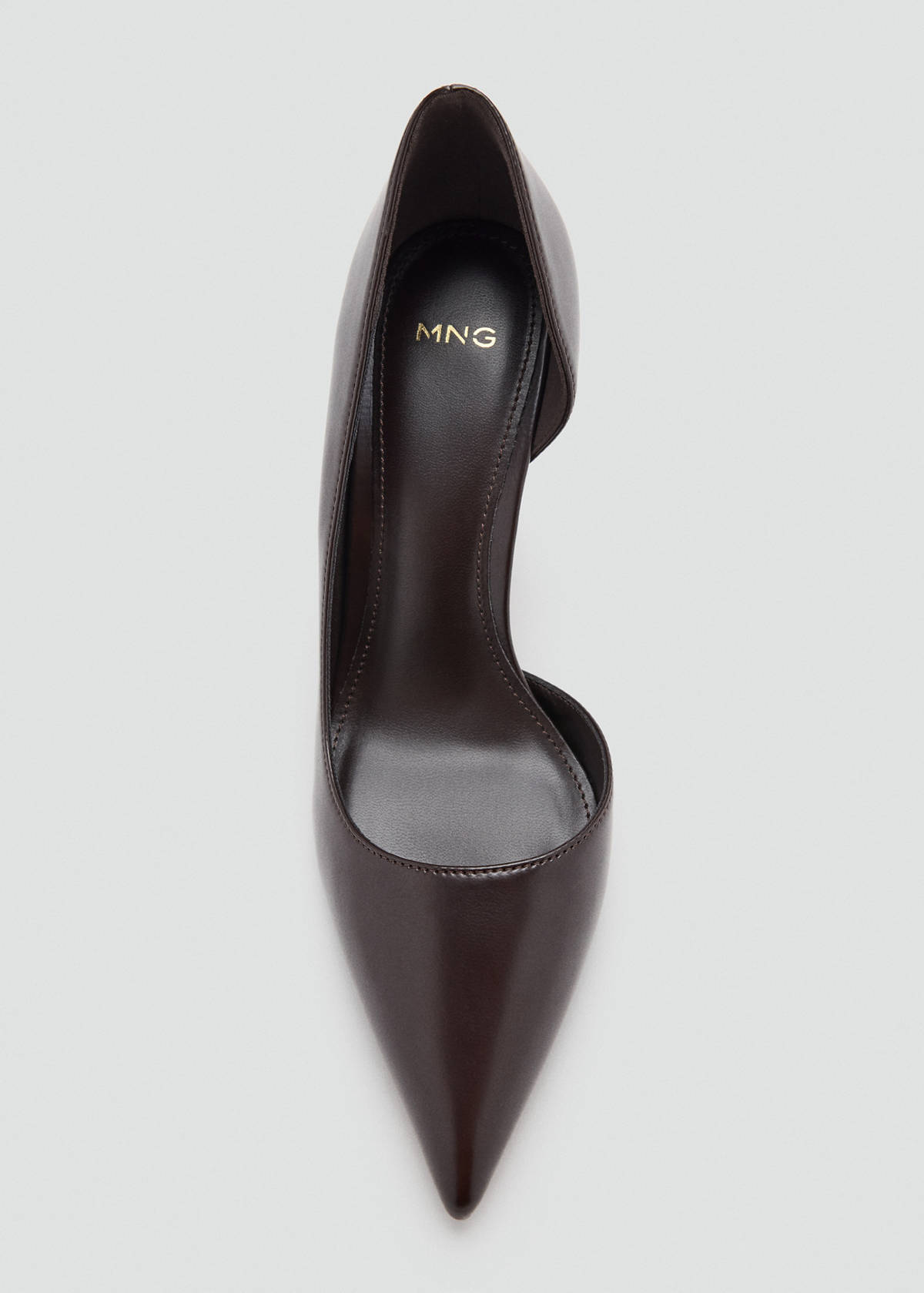 Stiletto heel shoe — Brown