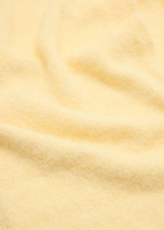 Plain knitted scarf — Vanilla 2