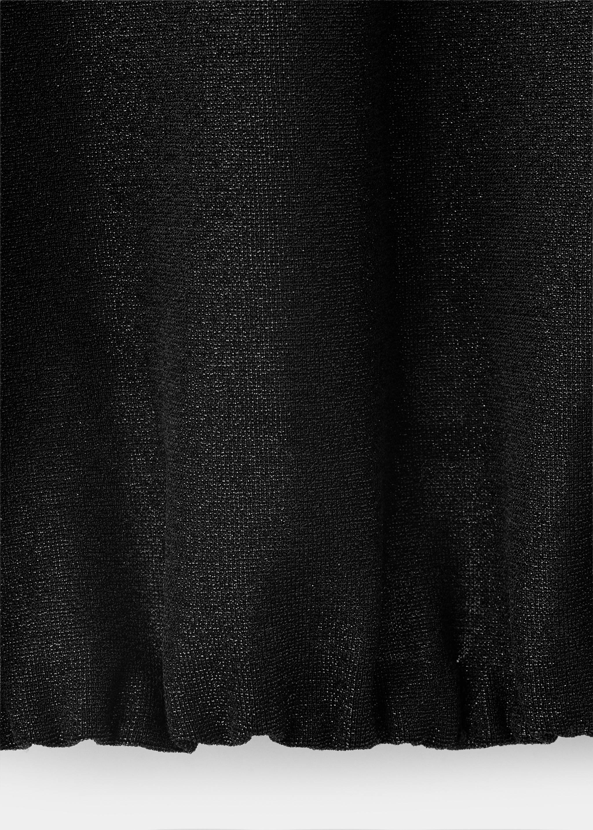 Lurex gathered blouse - Details of the article 0