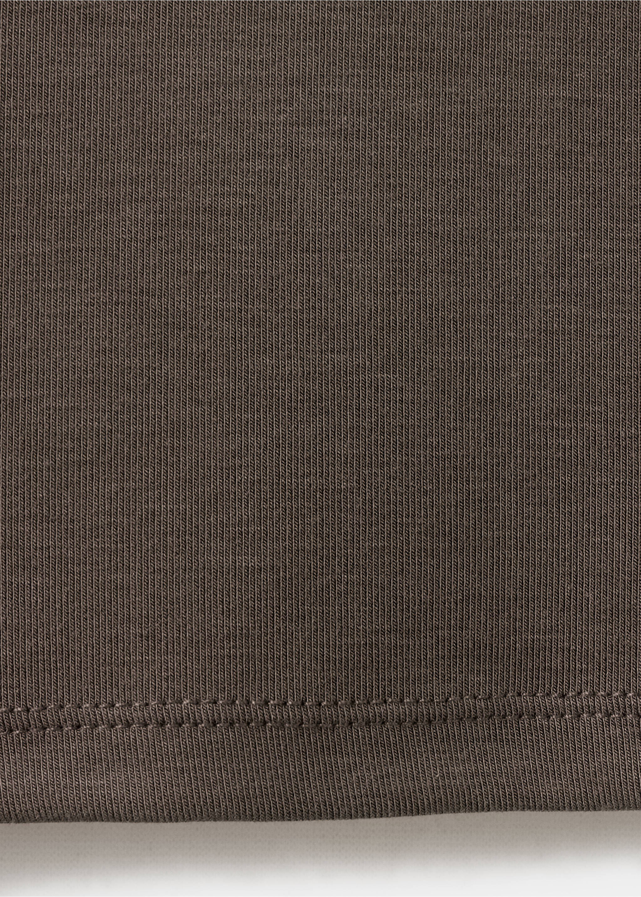 Colshirt - Detail van het artikel 0, Middenbruin. Ref: 37097782-00.