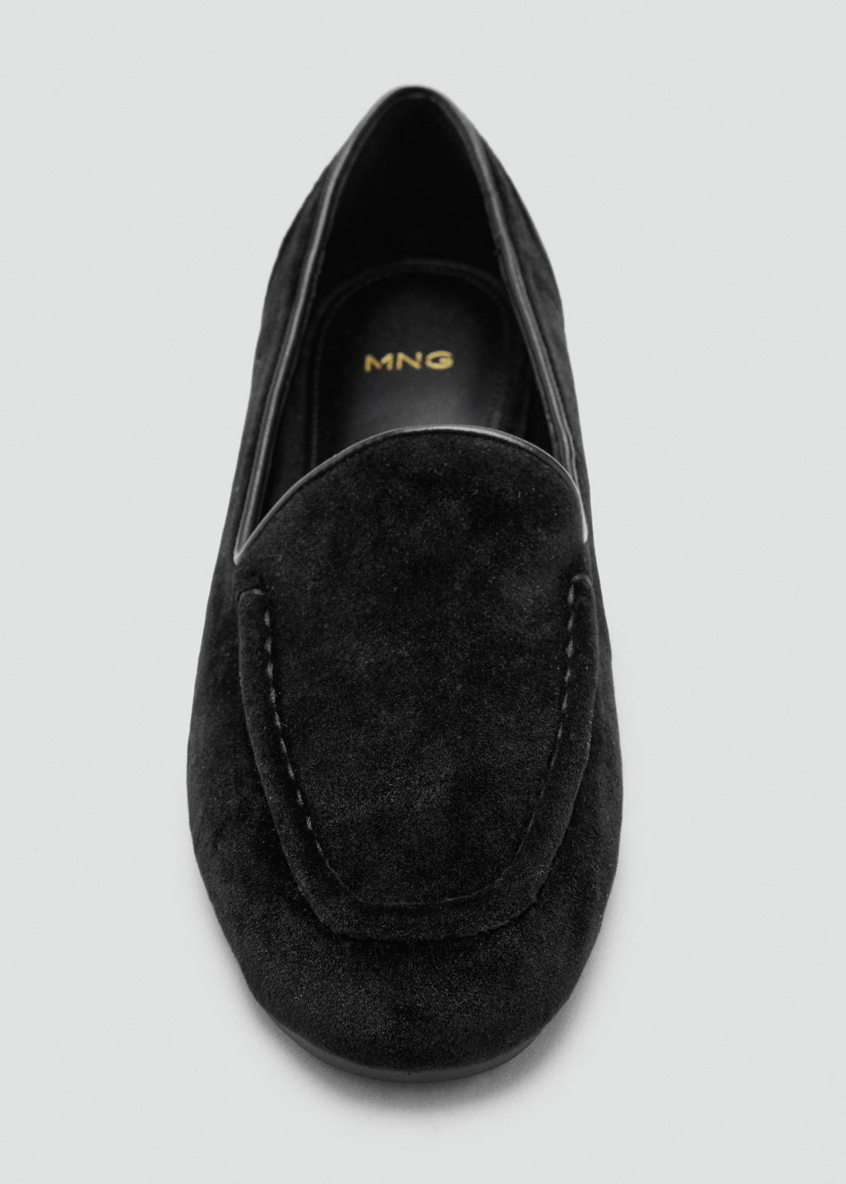 Velvet loafers — Black