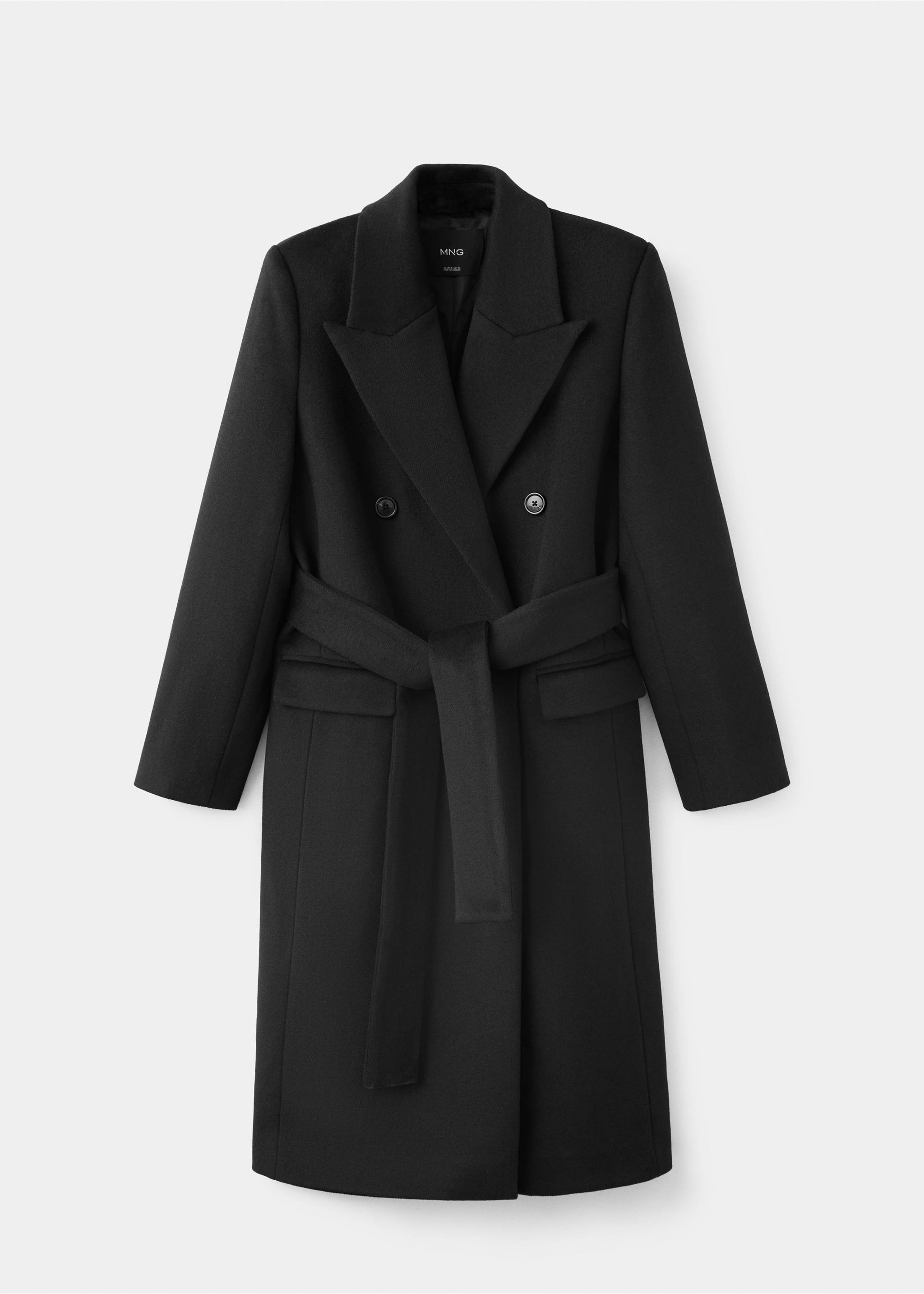 COAT EYE - Article without model, Black. Ref: 37097786-00.
