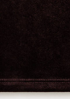 Velvet top with buttons — Wine 6