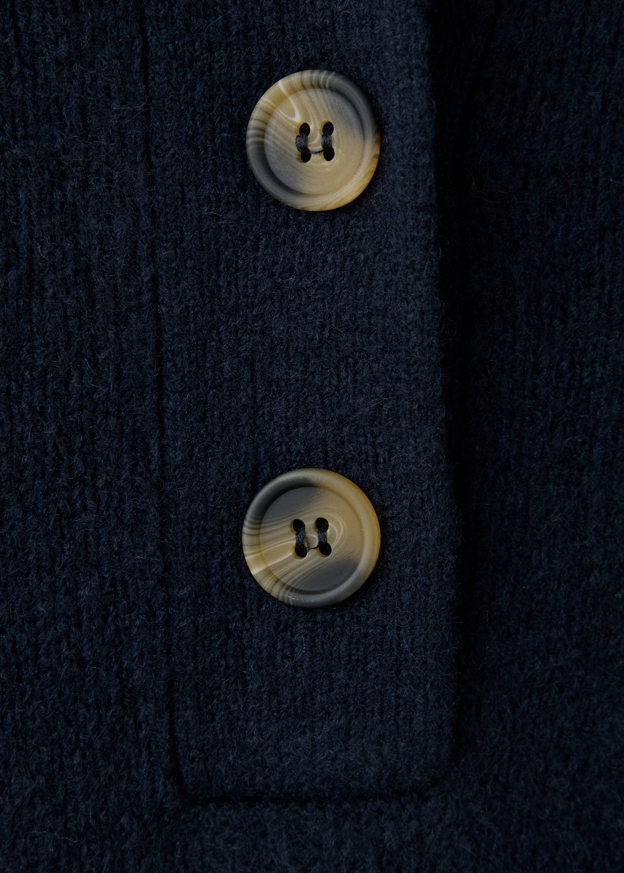 Short knitted dress - Details of the article 8