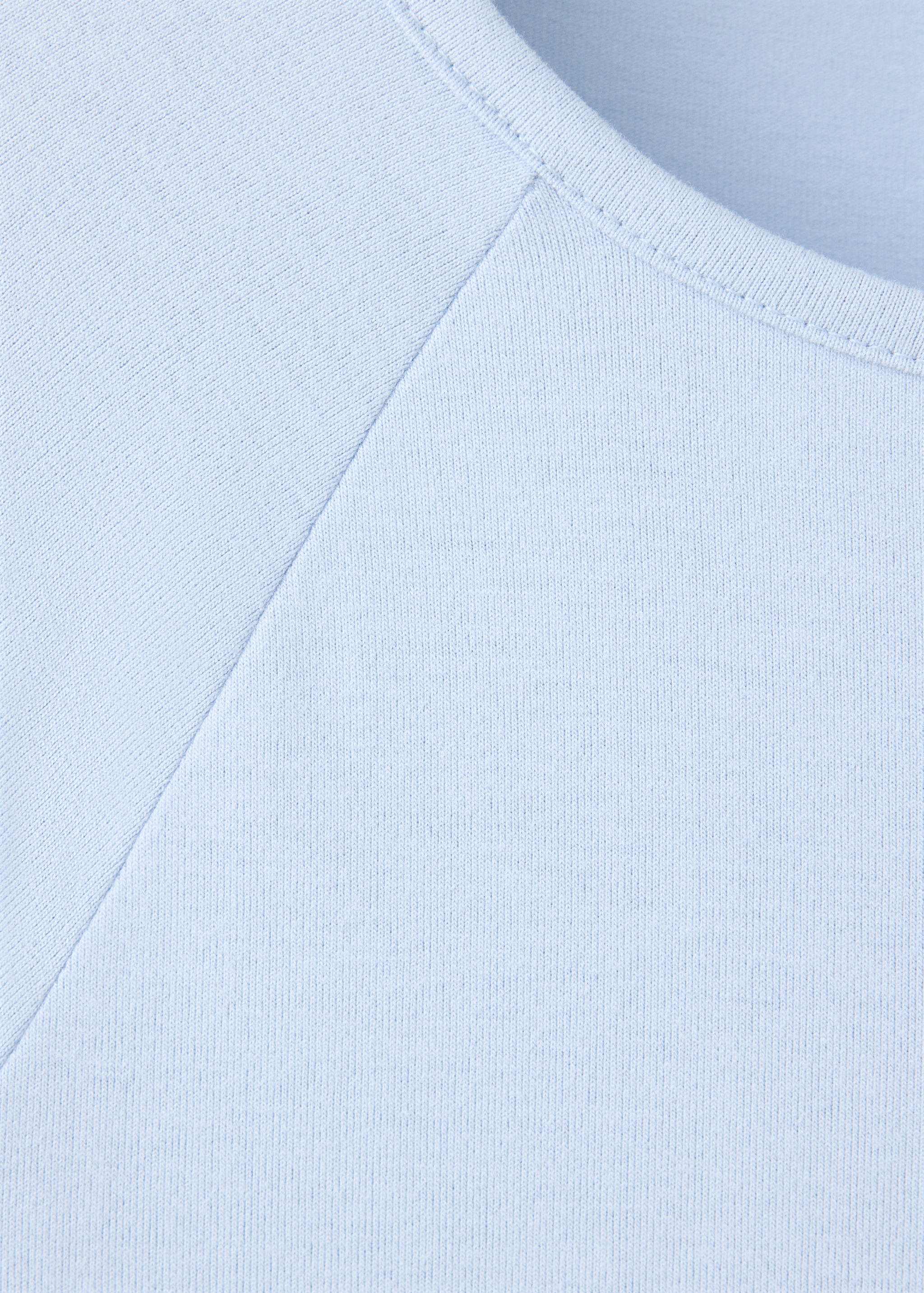 Plain boat neck T-shirt - Details of the article 8