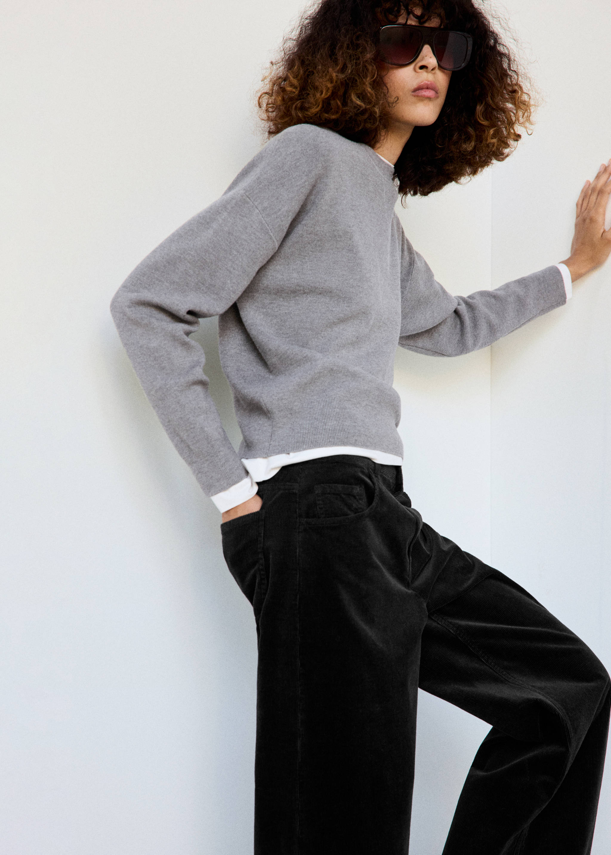 Wideleg corduroy broek - Detail van het artikel 1