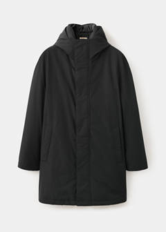 Water-repellent quilted parka — Black 6