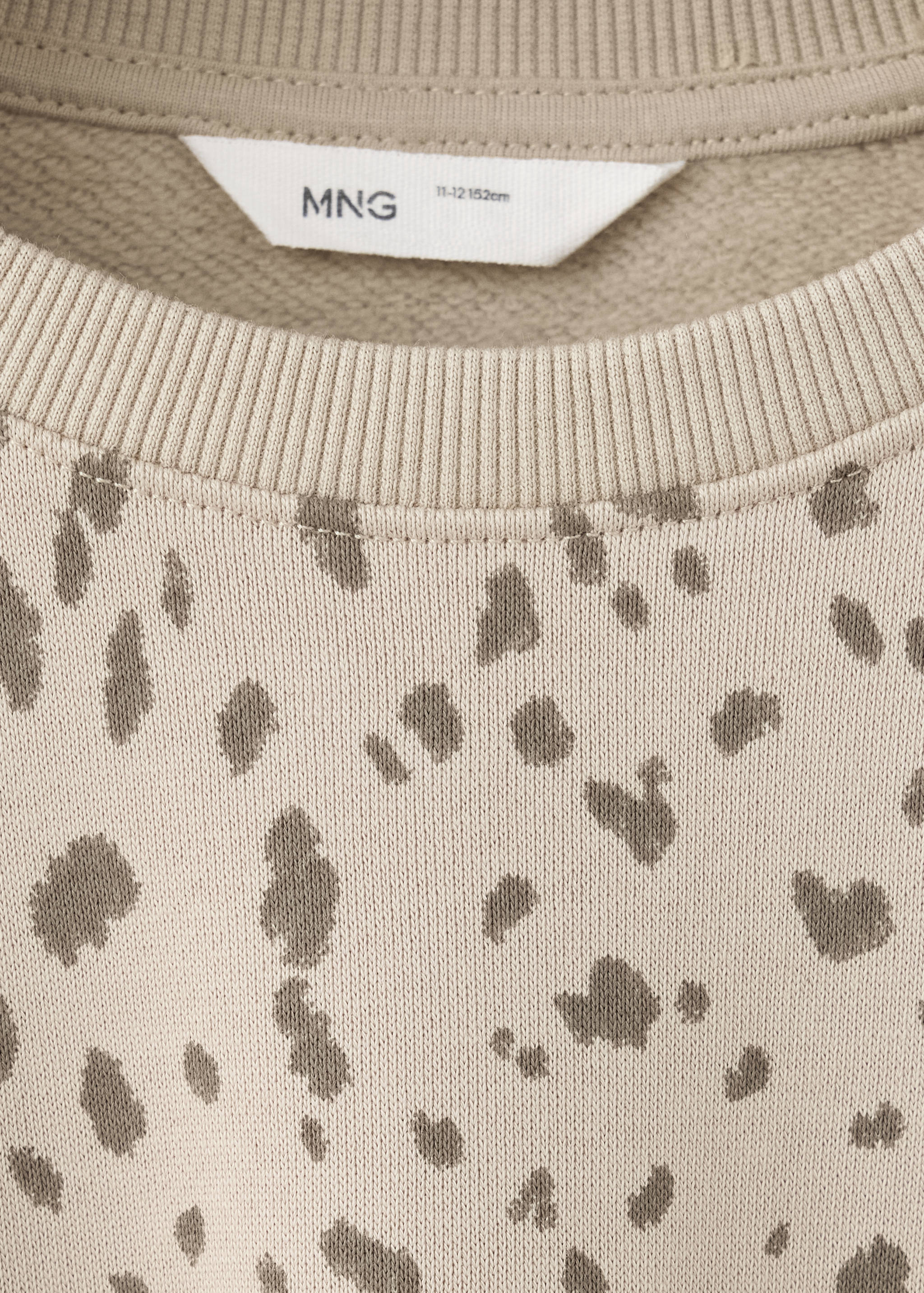 Sudadera algodón estampado animal - Detalle del artículo 8