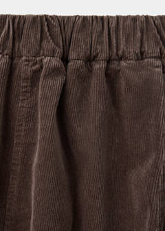 Corduroy balloon trousers — Brown 6
