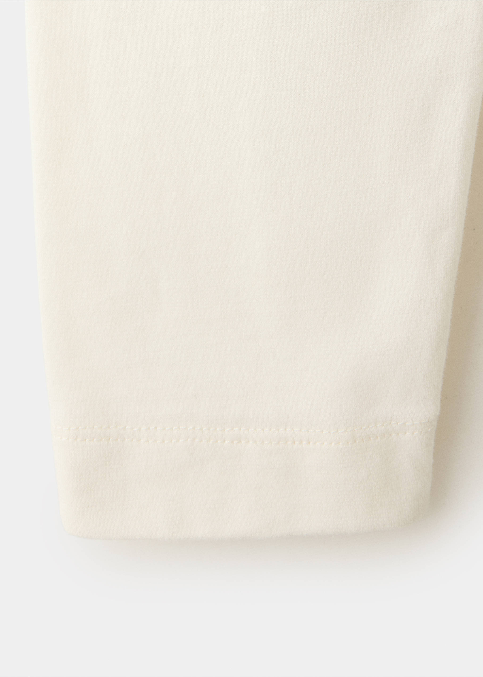 Slim fit 100% cotton polo - Details of the article 0, Off White. Ref: 37097911-00.