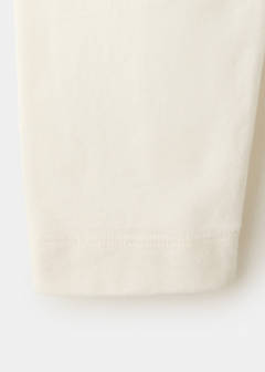 Slim fit 100% cotton polo — Off White 8