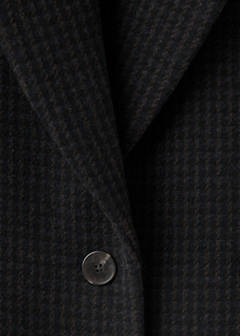 Straight-fit double-breasted suit jacket — Blue 6