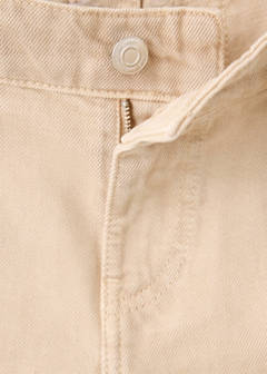 Straight low-waist jeans — Sand 8
