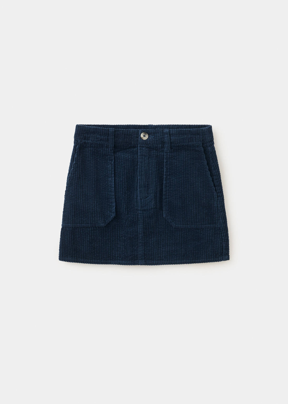 Cotton corduroy skirt