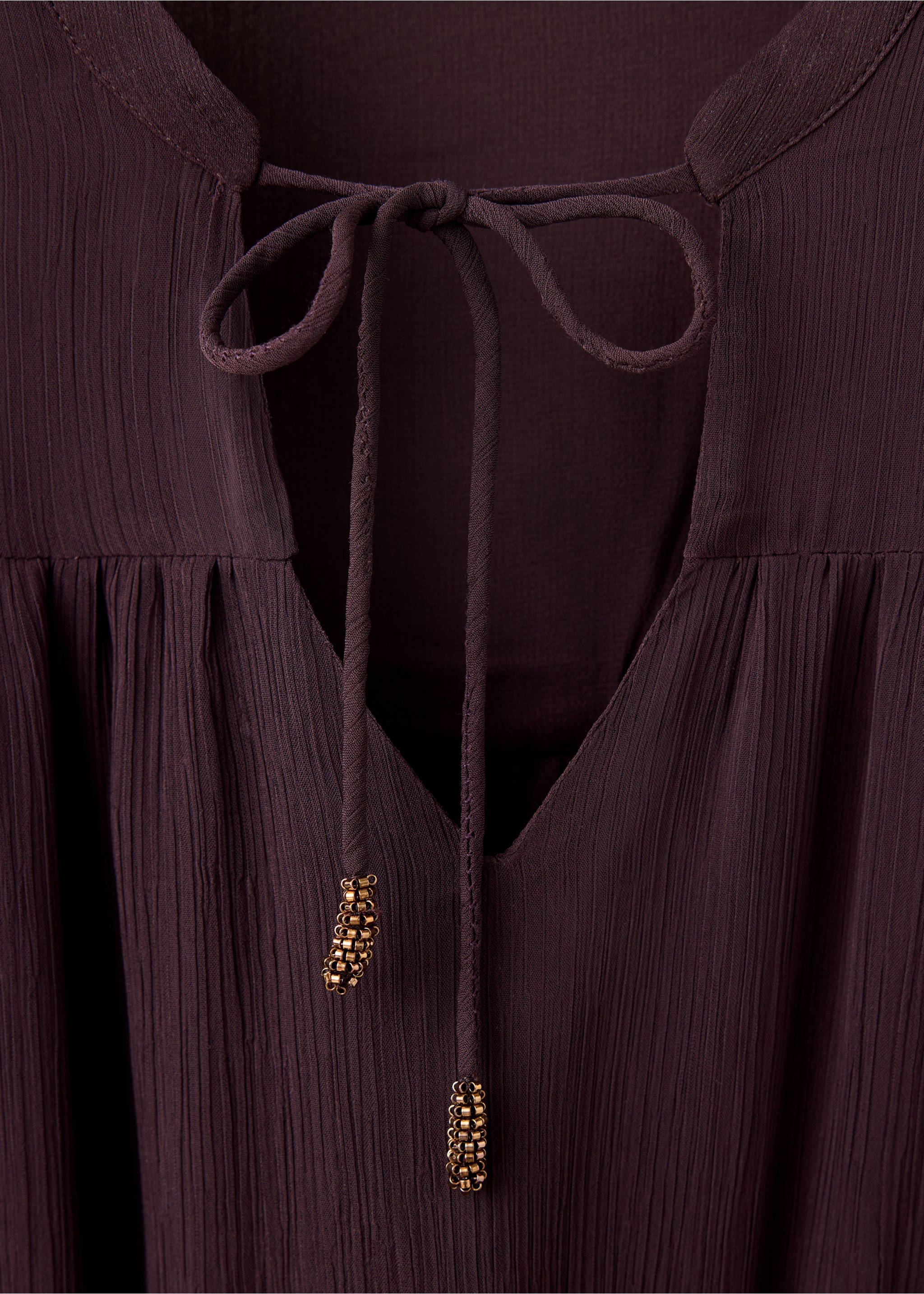 Robe colorado - Détail de l'article 8, Pourpre. Ref: 37098275-00.
