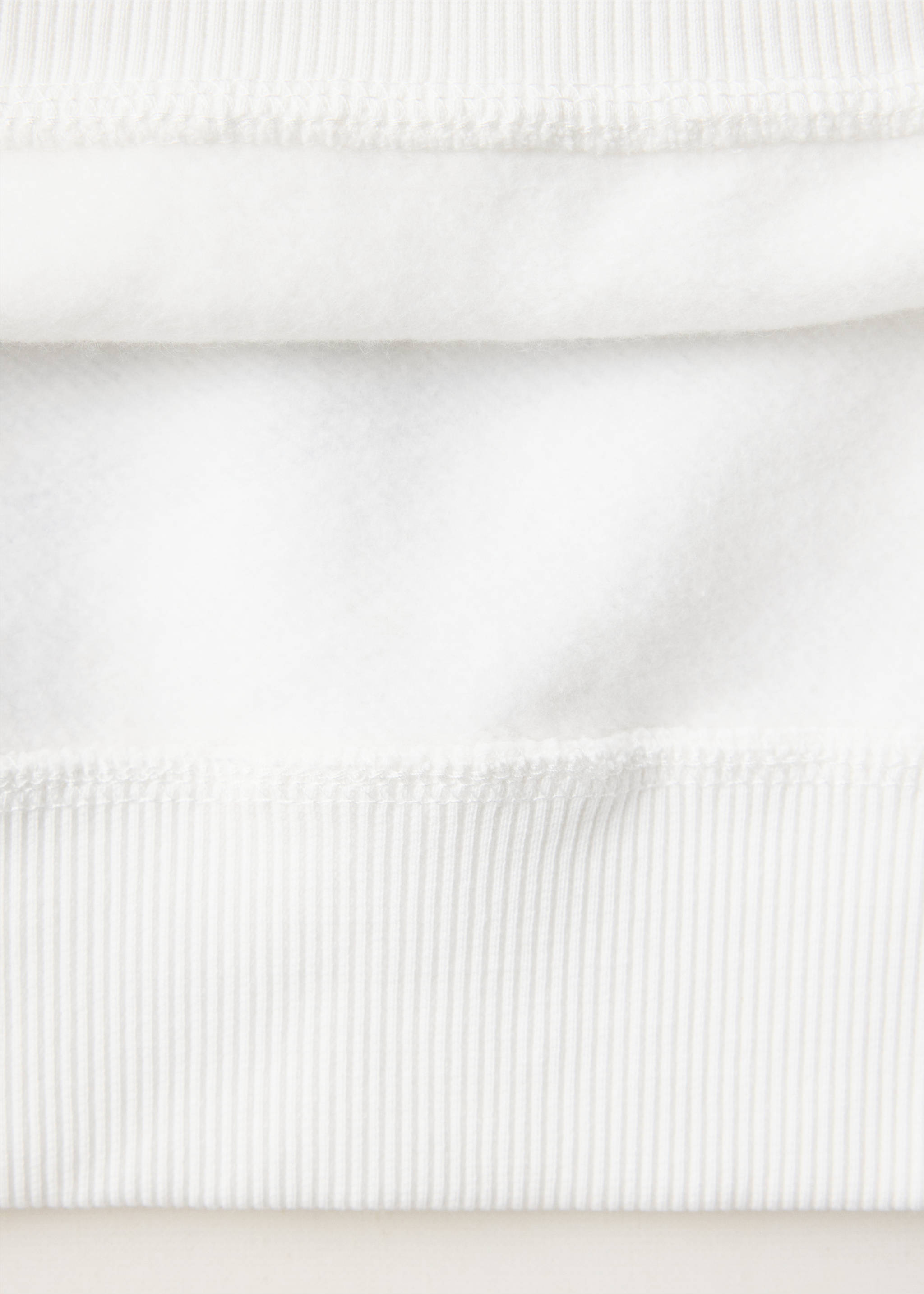 Printed hoodie with print - Details of the article 0, Off White. Ref: 37098282-00.