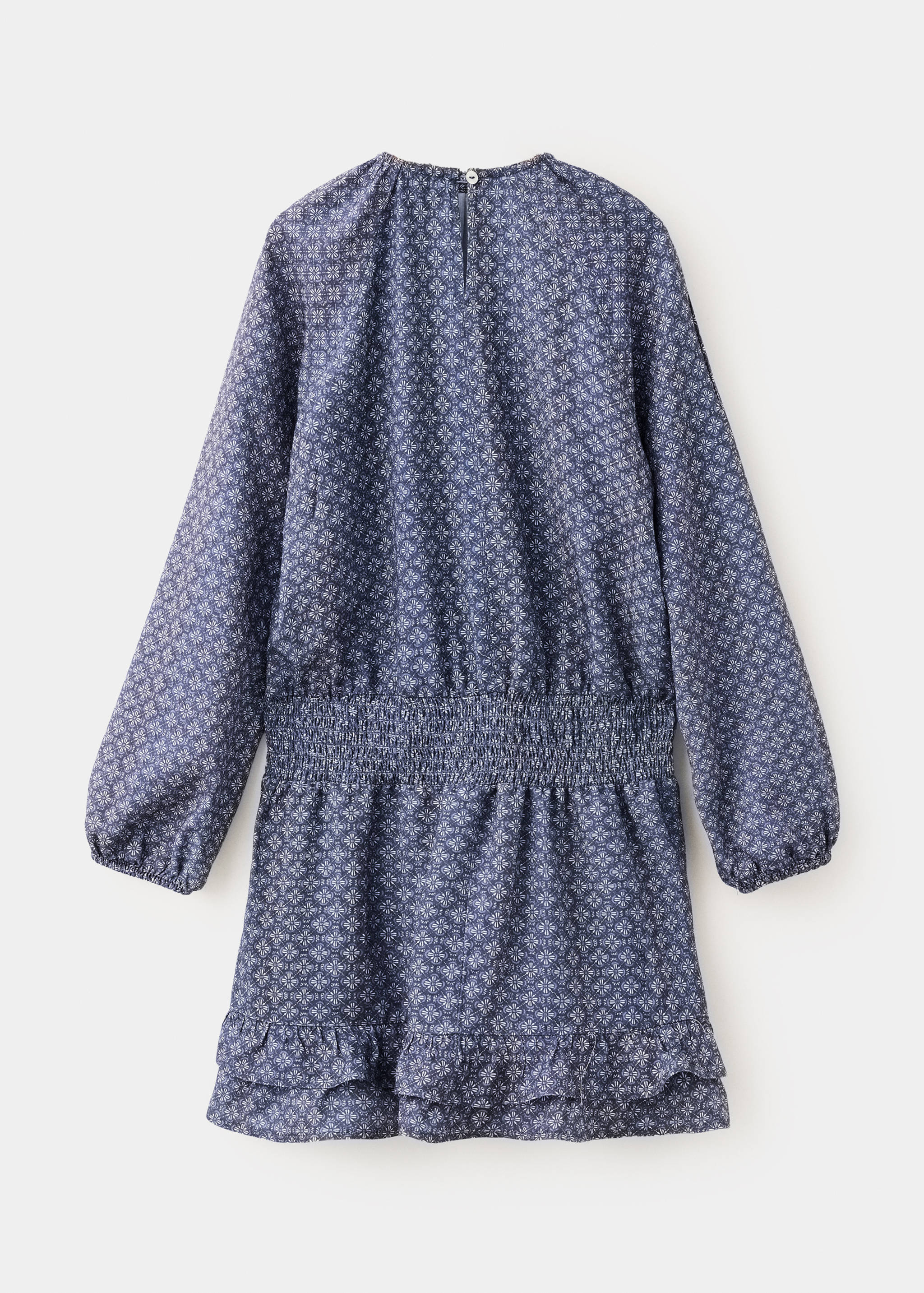 Floral print dress - Reverse of the article