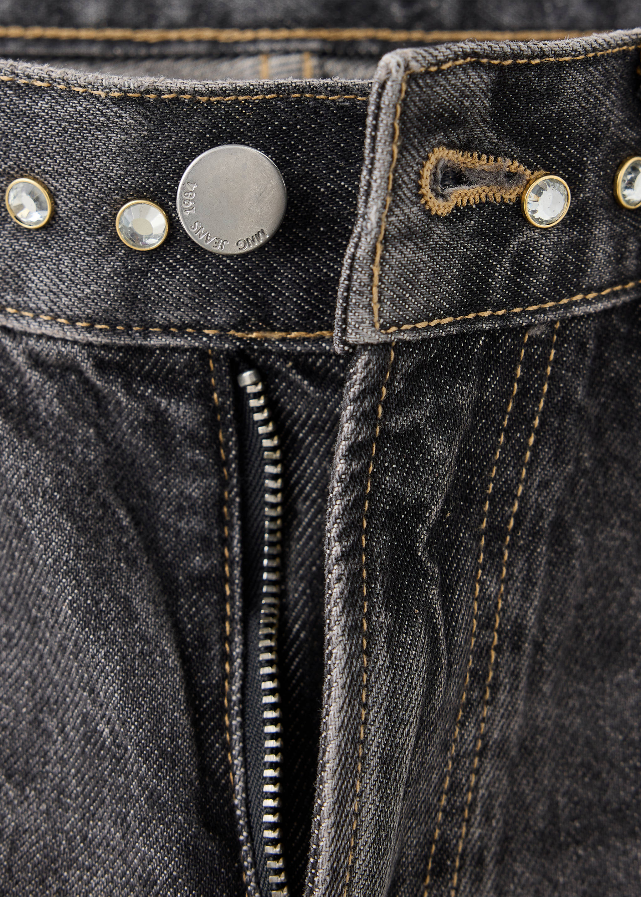JEANS AMBRA - Détail de l'article 8, Gris denim. Ref: 37098286-00.
