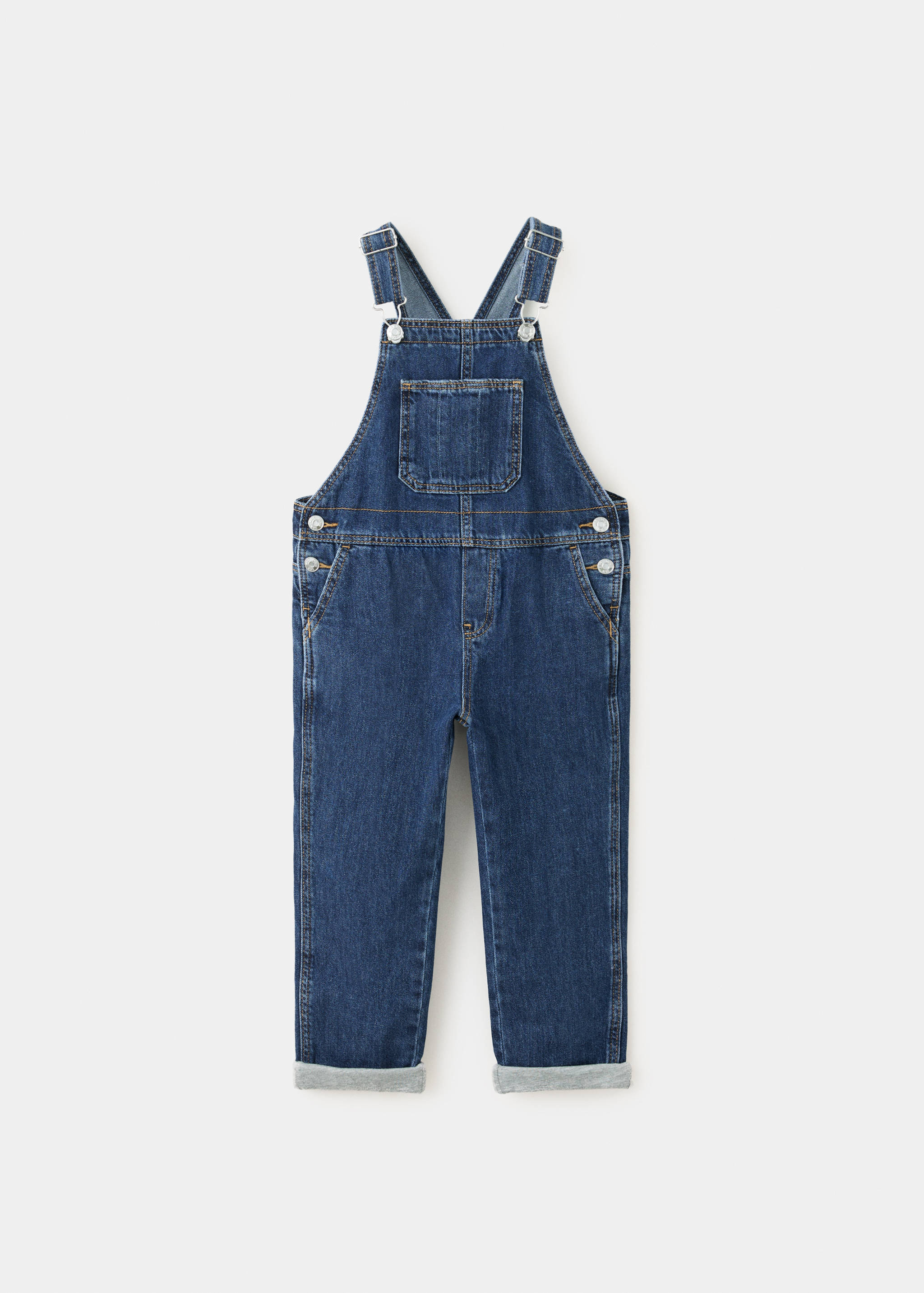 Jeans-Latzhose aus Baumwolle - Artikel ohne Model