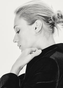 Velvet suit jacket — Black 4