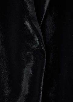 Velvet suit jacket — Black 10